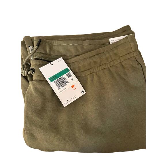 NEW Nike Essential Fleece Pants Olive Green/White Joggers Size XLarge Women's - Picture 7 of 10